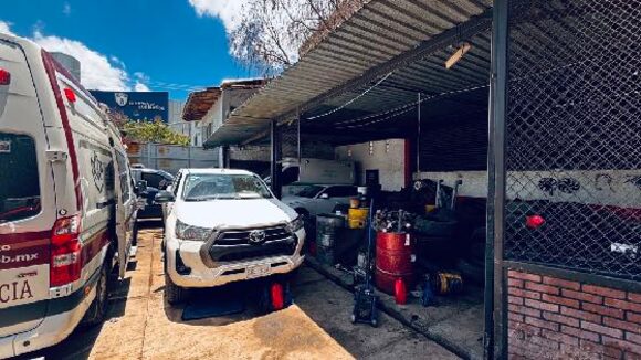 Bahía de trabajo exterior