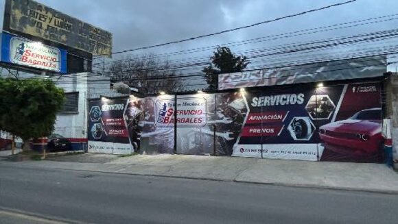 Fachada del taller